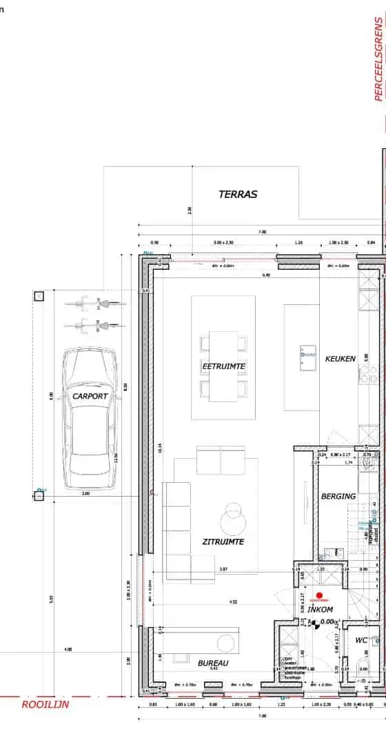 Nieuwbouw woning 3 slaapkamers tuin Zande