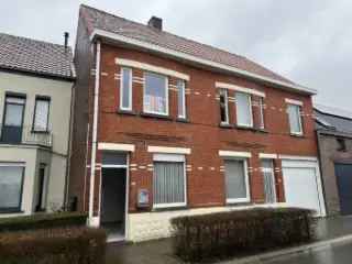 Huis te huur Oosterzele - 2 slaapkamers, tuin, recent gerenoveerd