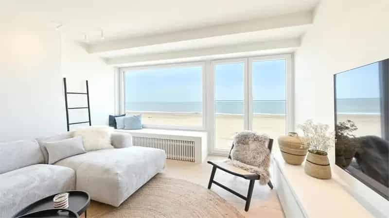 Appartement te Koop Knokke Albertstrand Zeezicht 2 slaapkamers
