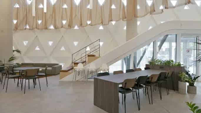 Kantoor te huur Gent 2714m² Diamond Building Sint Pietersstation