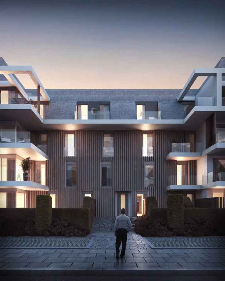 Nieuwbouwduplex te koop Nieuwpoort - Luxe appartement met terrassen