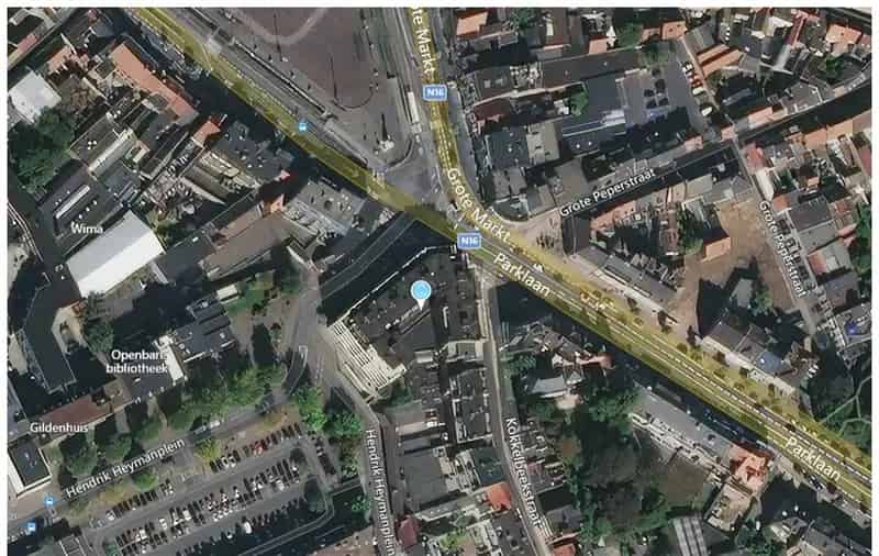 Parkeerplaats Residentie Gaudi