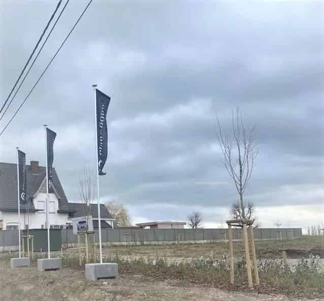 Bouwgrond Ingooigem: 9 Loten - Villa & Halfopen Bebouwingen