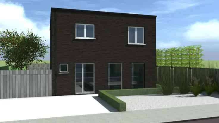 Nieuwbouwwoning Tienen S-peil 30 Ruwbouw