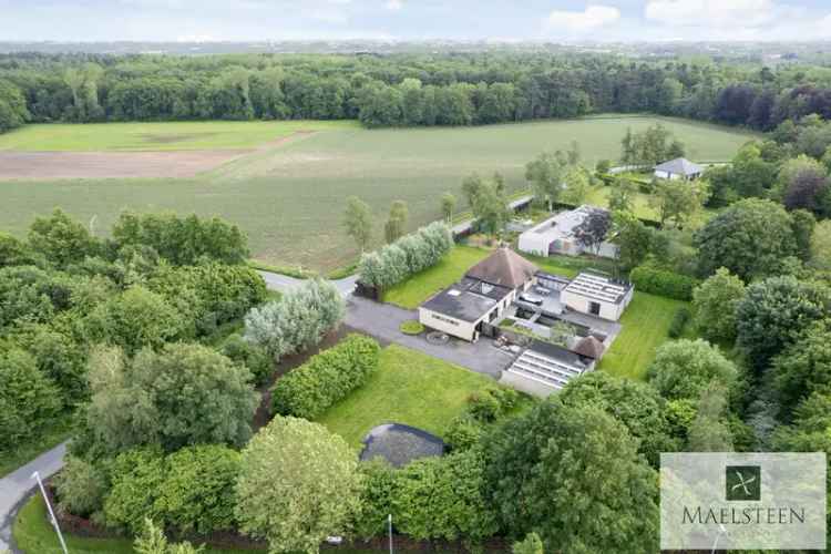 Architectenwoning te huur in Torhout met een perceel van 5.231 m²