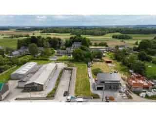Bouwgrond te Tinlot 1244m² - 4 gevels - Rustige ligging