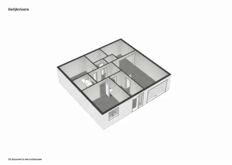 Ruime woning te renoveren Leuven centrum