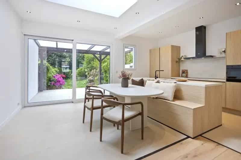 Huis te koop Mortsel 3 slaapkamers Zuidtuin gerenoveerd