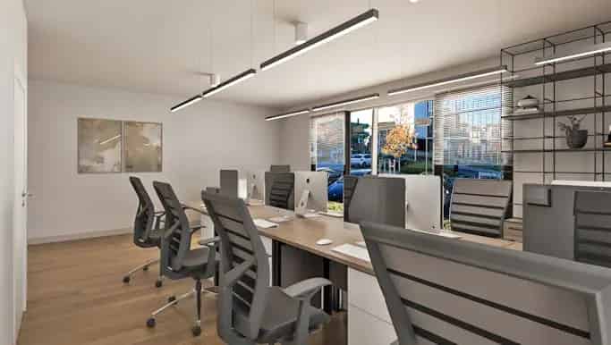 Handelspand te Huur Waregem Centrum 95m² Parkeerplaats
