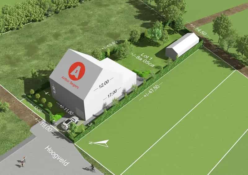 Bouwgrond Open Bebouwing Rustige Ligging