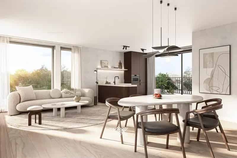Nieuwbouw Appartement Wondelgem 1 Slaapkamer 83m²