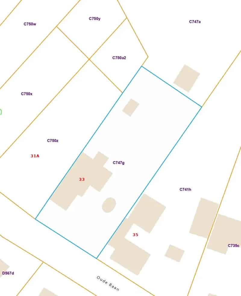 Bouwgrond Diepenbeek 15 are 24m straatbreedte