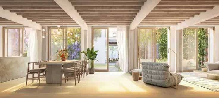 Huis Te Koop Elsene 3 slaapkamers Privétuin Flagey