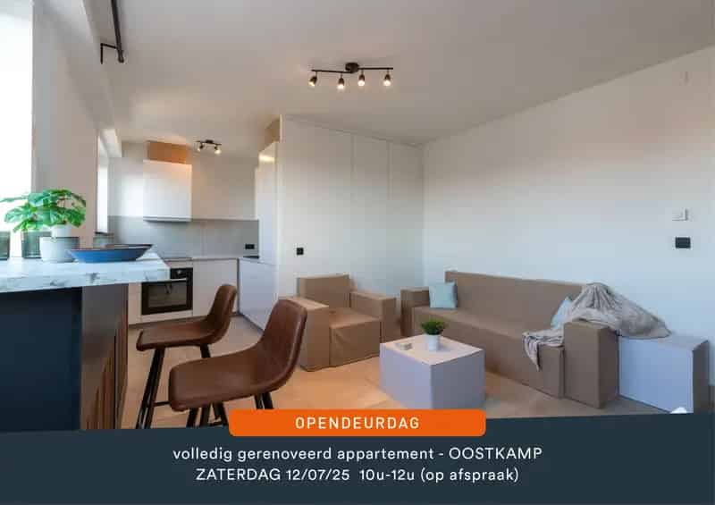 Appartement te koop Oostkamp 2 slaapkamers gerenoveerd