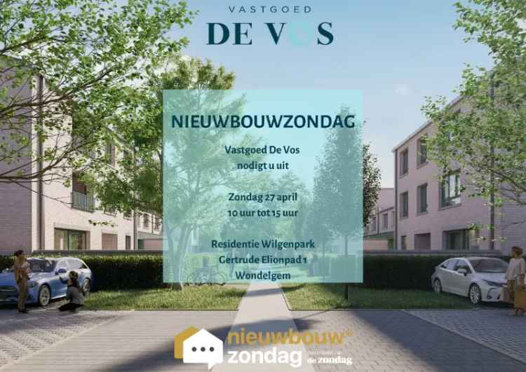 Appartement te koop Wilgenpark Wondelgem