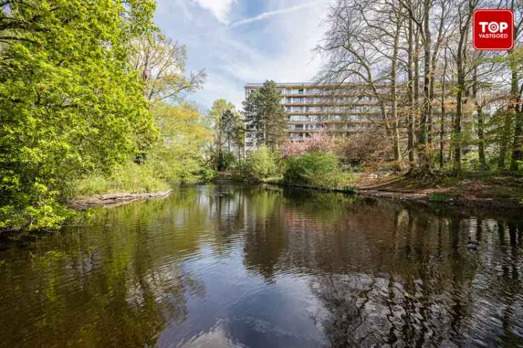 Appartement te huur Gent: 2 slaapkamers, groot terras, parkzicht