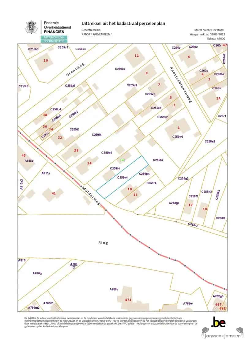 Bouwgrond HOB 489m²