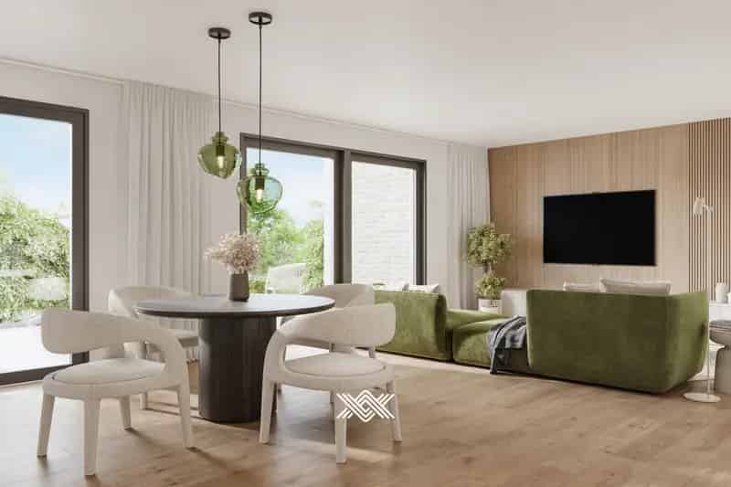 Energiezuinig appartement Kruishoutem - 2 slaapkamers - 6% btw