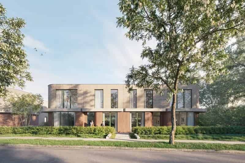 Gezinswoning te koop Drongen 3 slaapkamers tuin