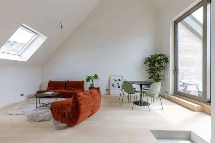 Nieuwbouw woning Gent 2 slaapkamers zonnig terras EPC A Mobiscore 93