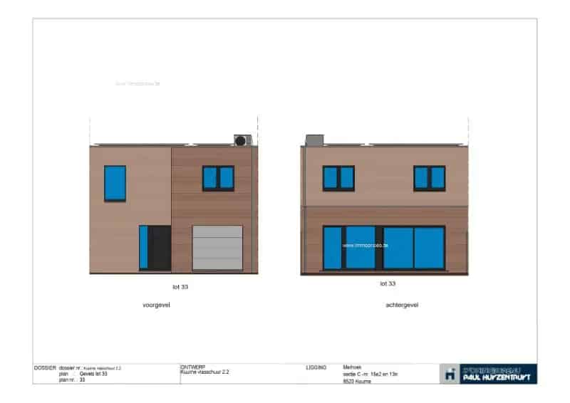 Nieuwbouw Huis 3 Slaapkamers Kuurne