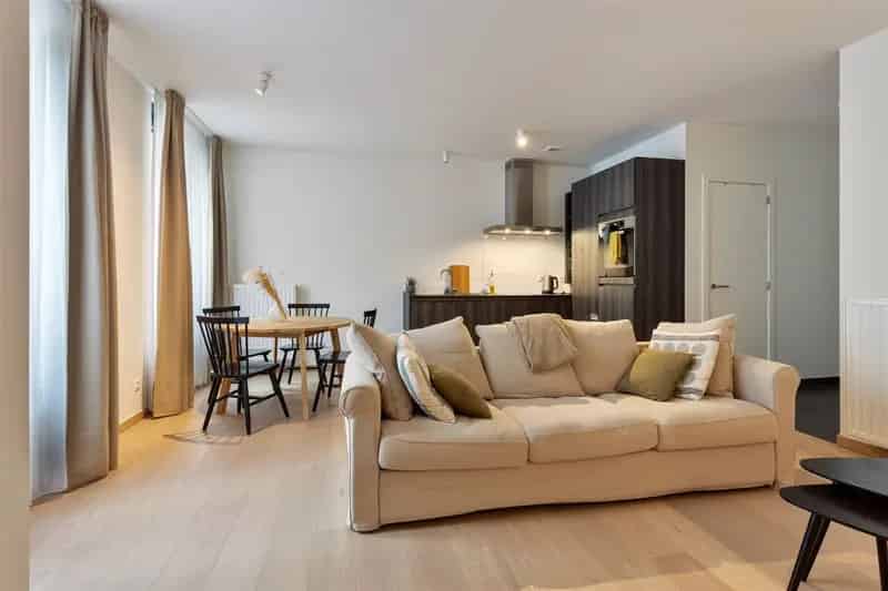 Modern appartement Antwerpen 1 slaapkamer 59m²