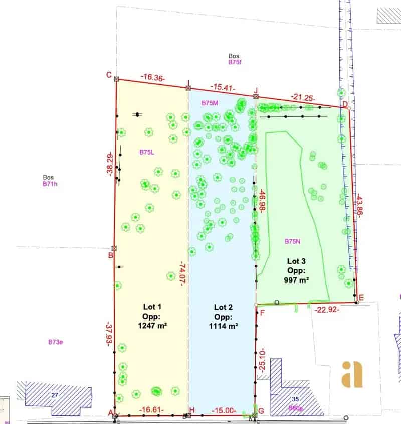 Groen geluk Deurle: Bouw je droomhuis