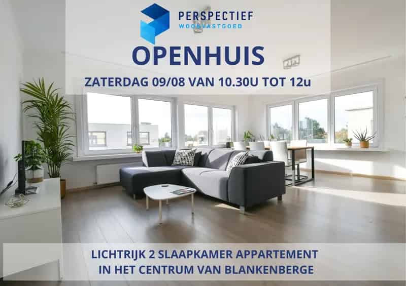 Appartement te huur Blankenberge Centrum 2 slaapkamers