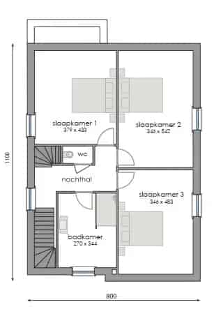 Bouwgrond te Dikkelvenne 2105m²