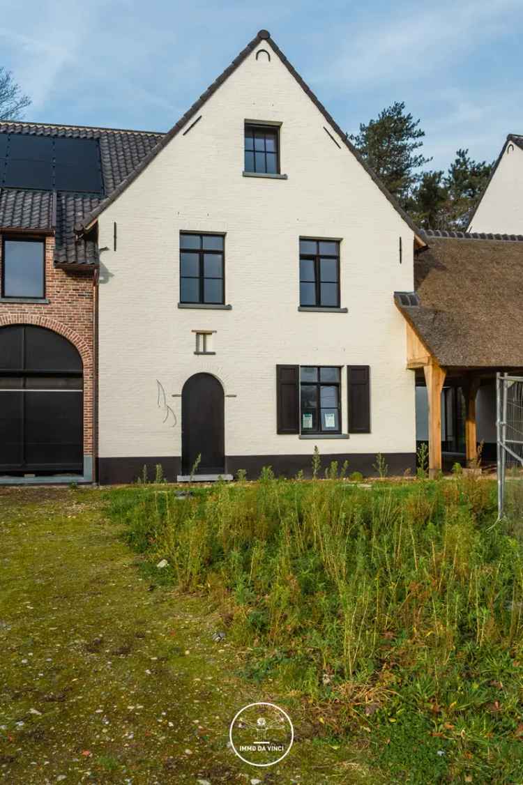 Huur huis halfopen nieuwbouwwoningen in Destelbergen met luxe kenmerken