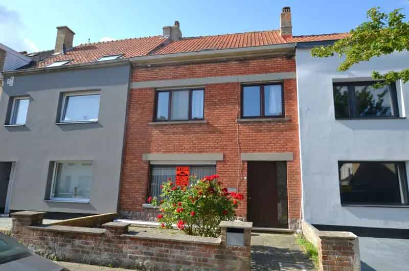 Huis te renoveren Oostende Mariakerke Zuidgerichte Tuin
