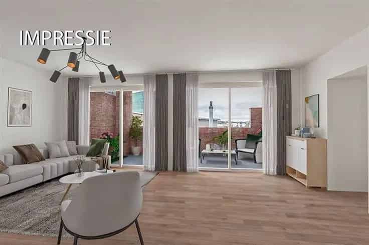 Appartement te koop Deurne 74m² 1 slaapkamer ruim terras