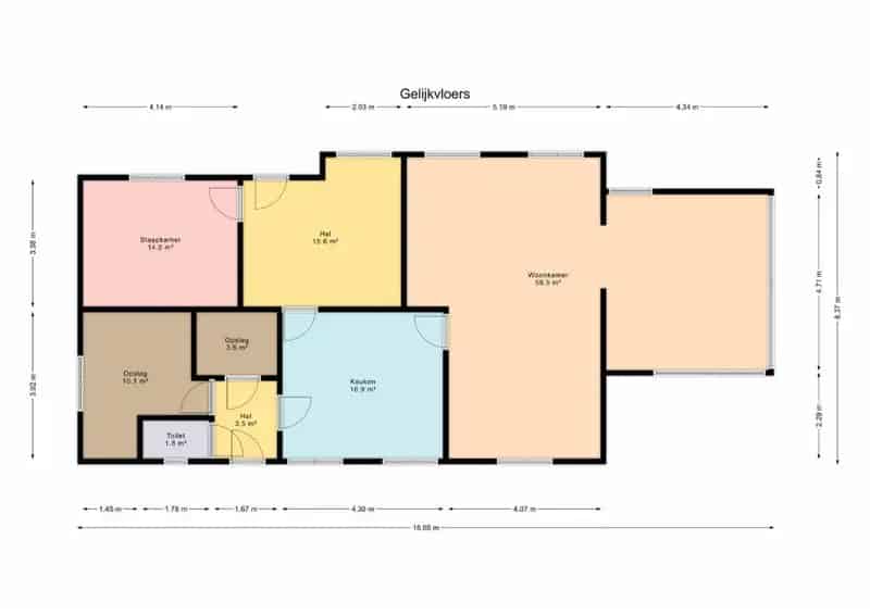 Instapklare woning Lokeren - 3 slaapkamers - dubbele garage