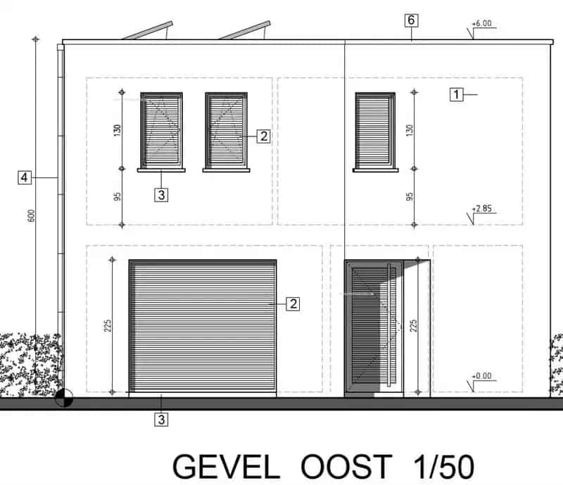 Nieuwbouw woning Assebroek 3 slaapkamers