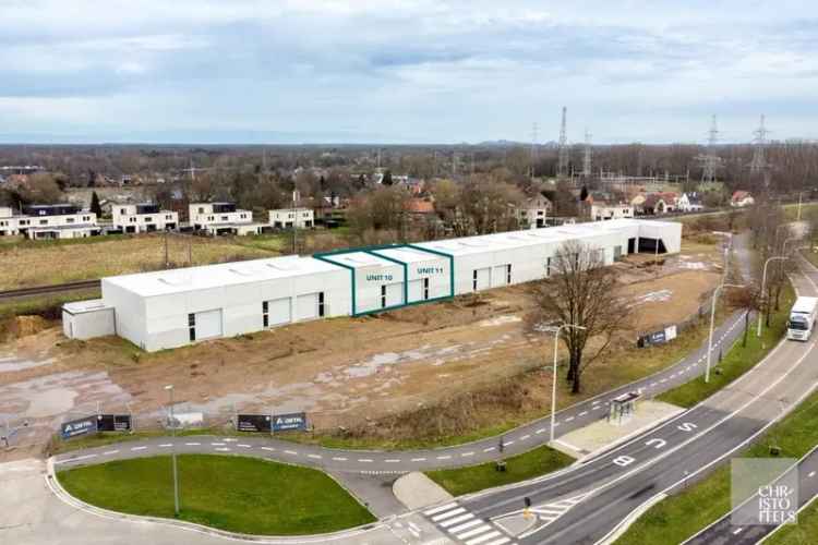 Huur nieuwbouwhal in België van 210m² met moderne voorzieningen