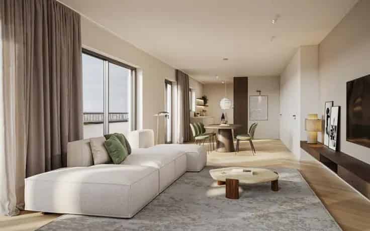 Nieuw Appartement te Koop 111m² 2 slaapkamers Terras