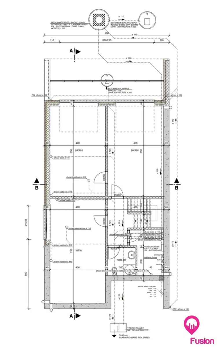 Bouwgrond te koop voor open bebouwing met vergunde plannen