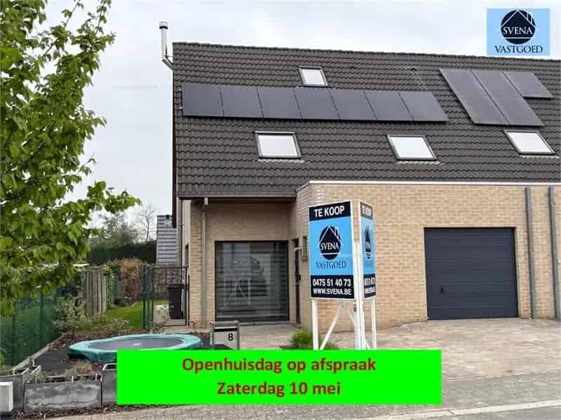 Huis te koop Ophasselt 3 slaapkamers tuin zonnepanelen