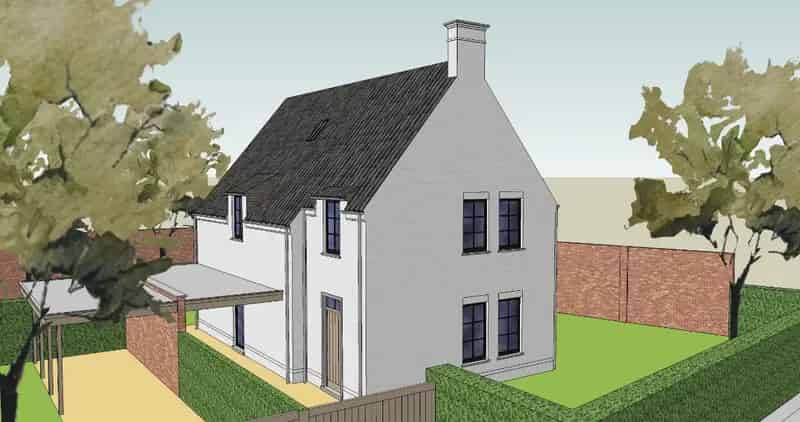 Nieuwbouw Villa te Klein Nazareth 3 slaapkamers