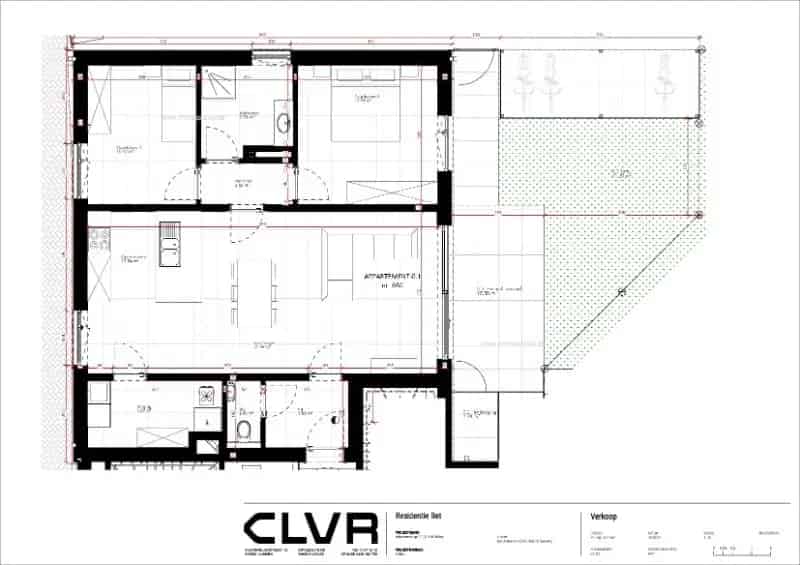 Nieuwbouw Appartement 2 Slaapkamers Diest