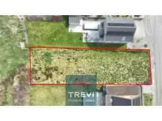 Bouwgrond Tubize 752m² 4-gevel woning