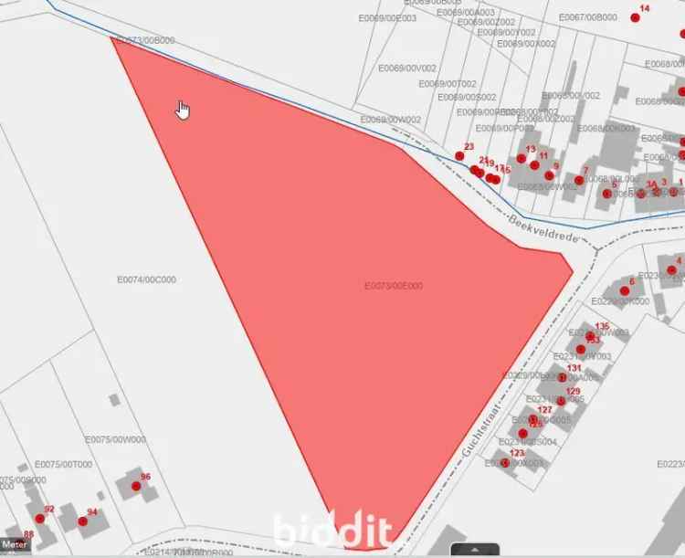 Verpachte landbouwgrond te Lede met gunstige ligging en bereikbaarheid