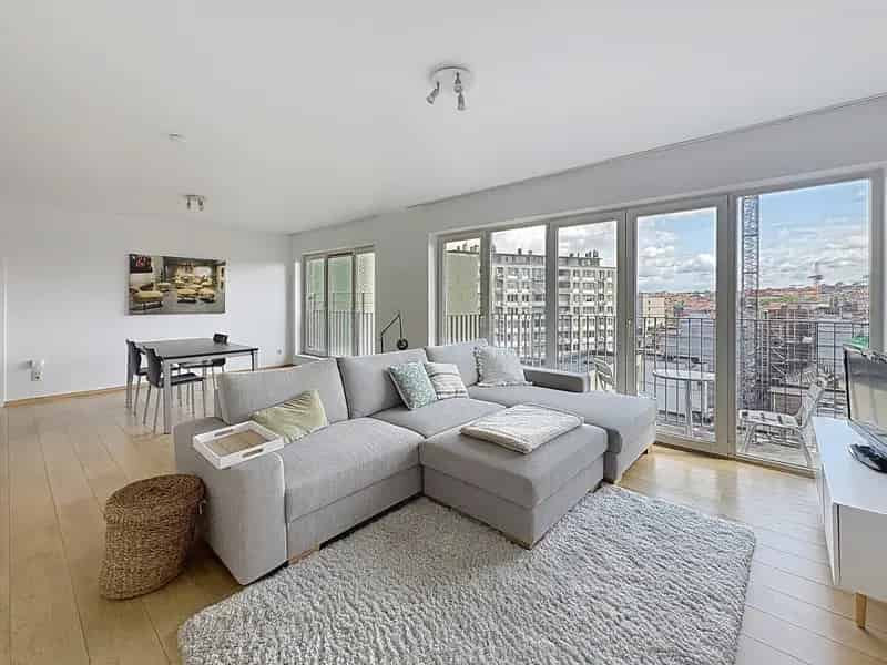 Appartement te huur Brussel Centrum 100m² 2 slaapkamers terras