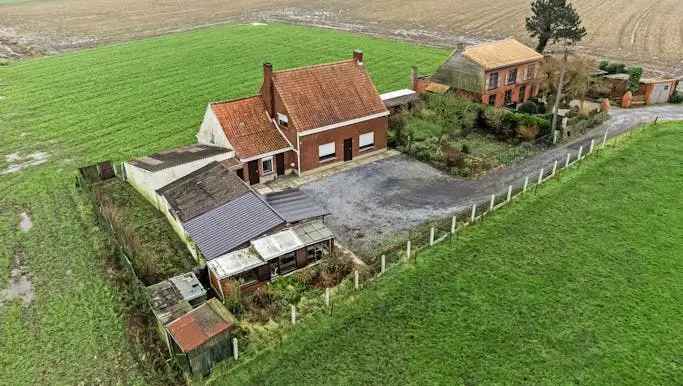 Huis te koop in Ardooie met uitzicht op de velden