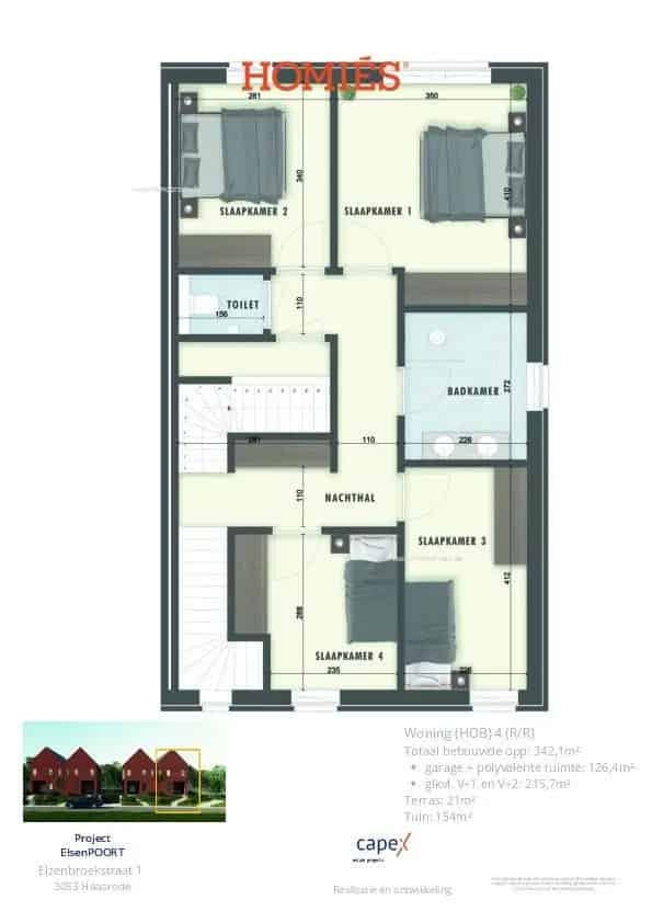 Nieuwbouw Huis 4 slaapkamers Haasrode