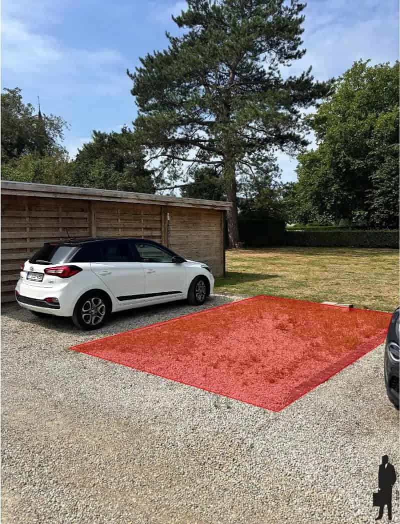 Buitenstaanplaats te Huur Halle