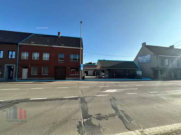 Handelspand Waregem te Koop 751m² Woning Loods N43