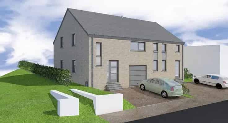 Moderne 3-gevelwoning te Flawinne Nabij Namur
