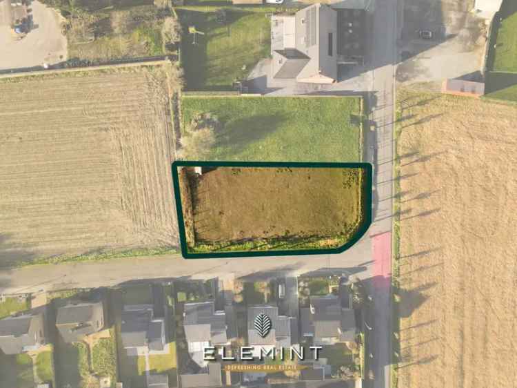 bouwgrond kopen in Anzegem met een perceel van 1124m² voor villa of HOB