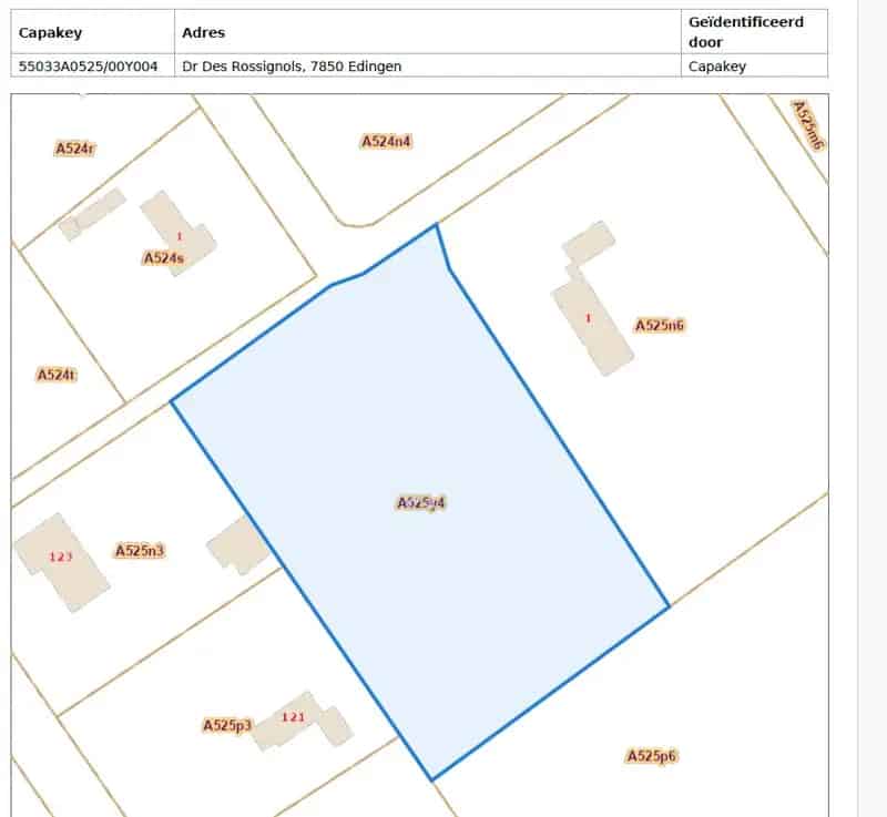 Bouwgrond te koop Bois de Strihoux 78a 71ca